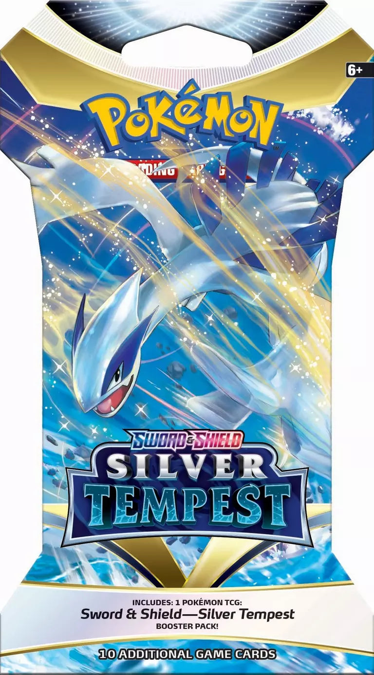 Pokemon Sword and Shield-SILVER TEMPEST Booster Pack