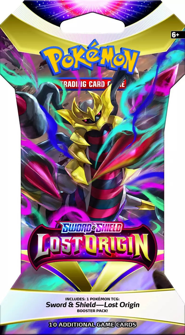 pokemon sword & shield lost origin booster pack Pokemon Sword and Shield-LOST ORIGIN Booster Pack – Phase1Games