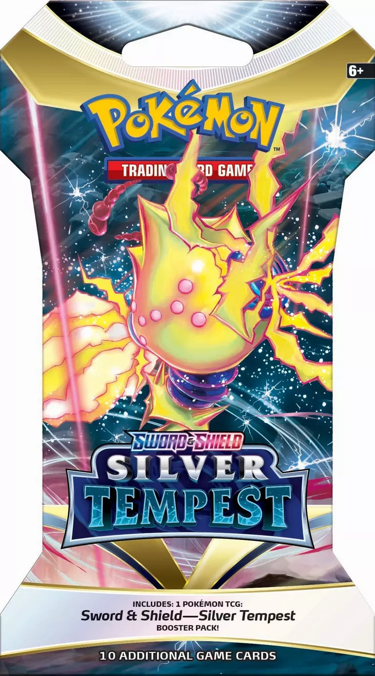 Pokemon Sword and Shield-SILVER TEMPEST Booster Pack