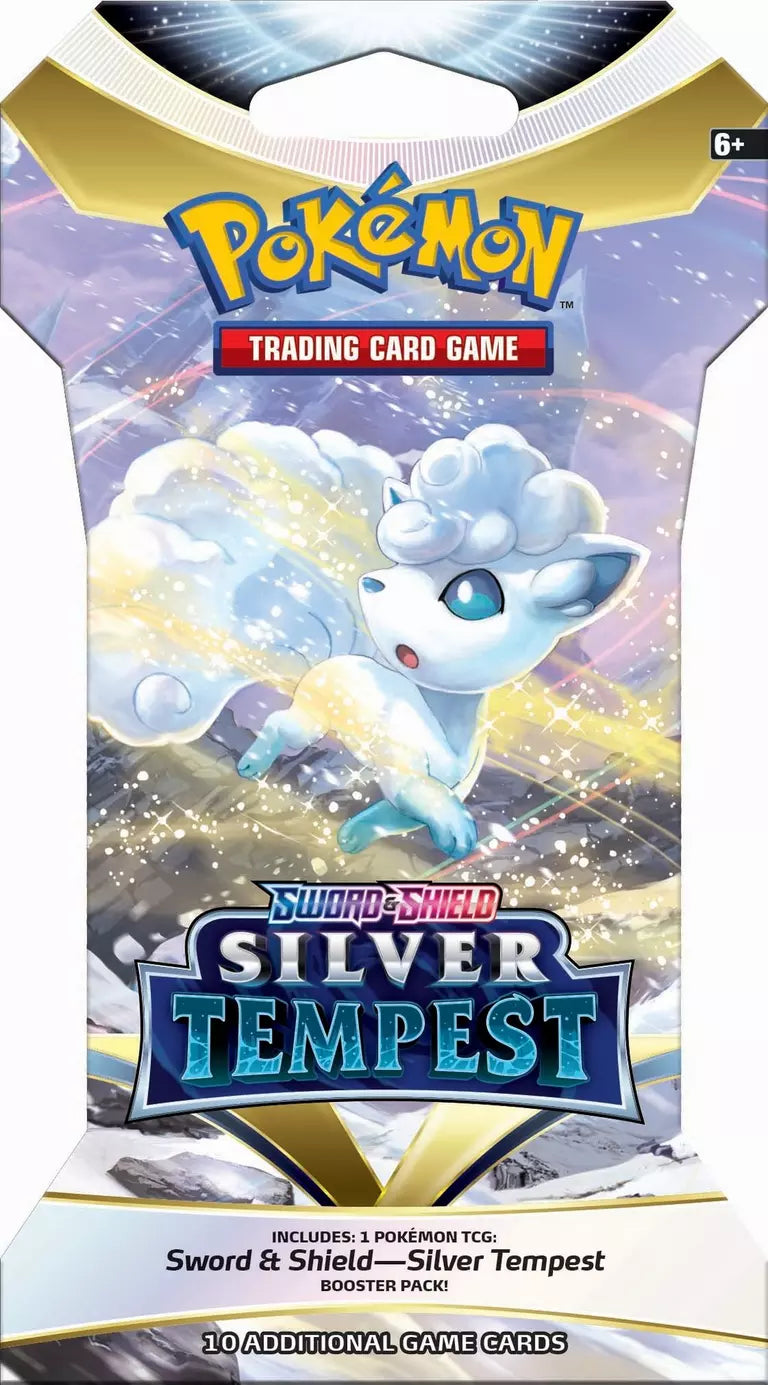 Pokemon Sword and Shield-SILVER TEMPEST Booster Pack